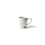 coton colors ruffle white mug
