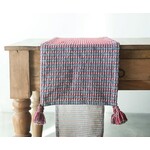 m. lynne designs red & blue runner