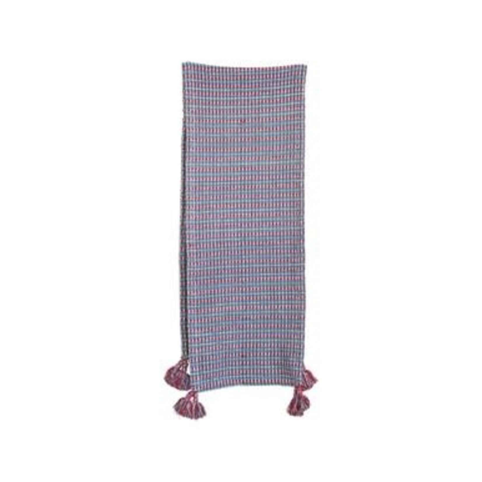 m. lynne designs red & blue runner