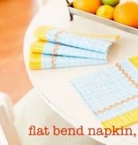 coton colors Flat Bend Napkin Punchy