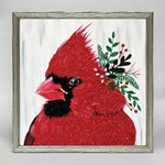 m. lynne designs flora & fauna framed canvas