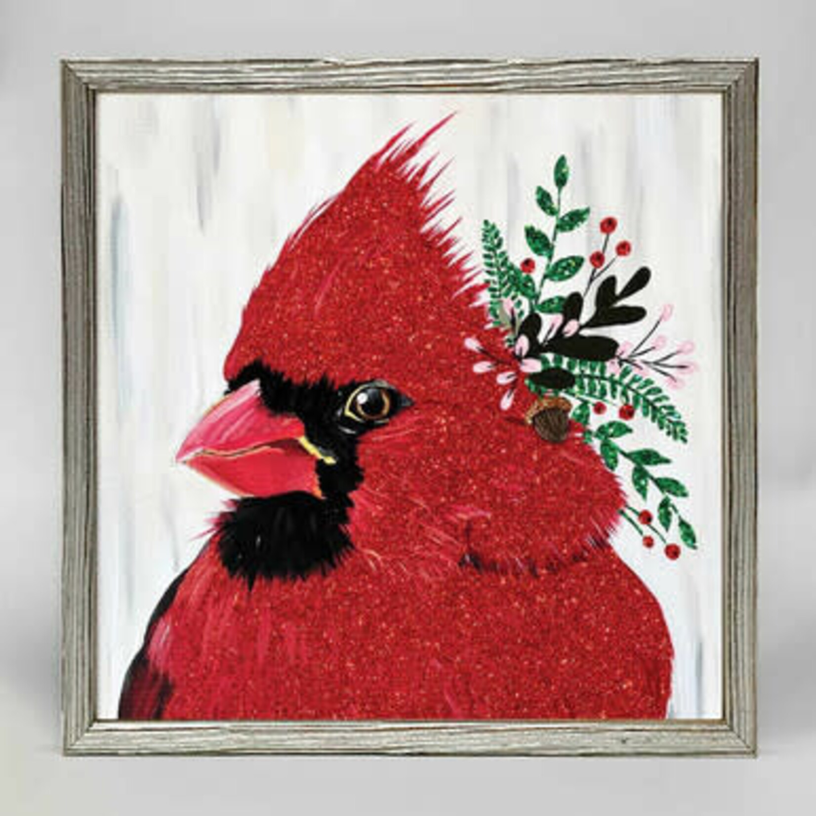 m. lynne designs flora & fauna framed canvas