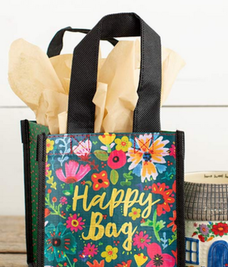 natural life Floral Happy Gift Bag, Small