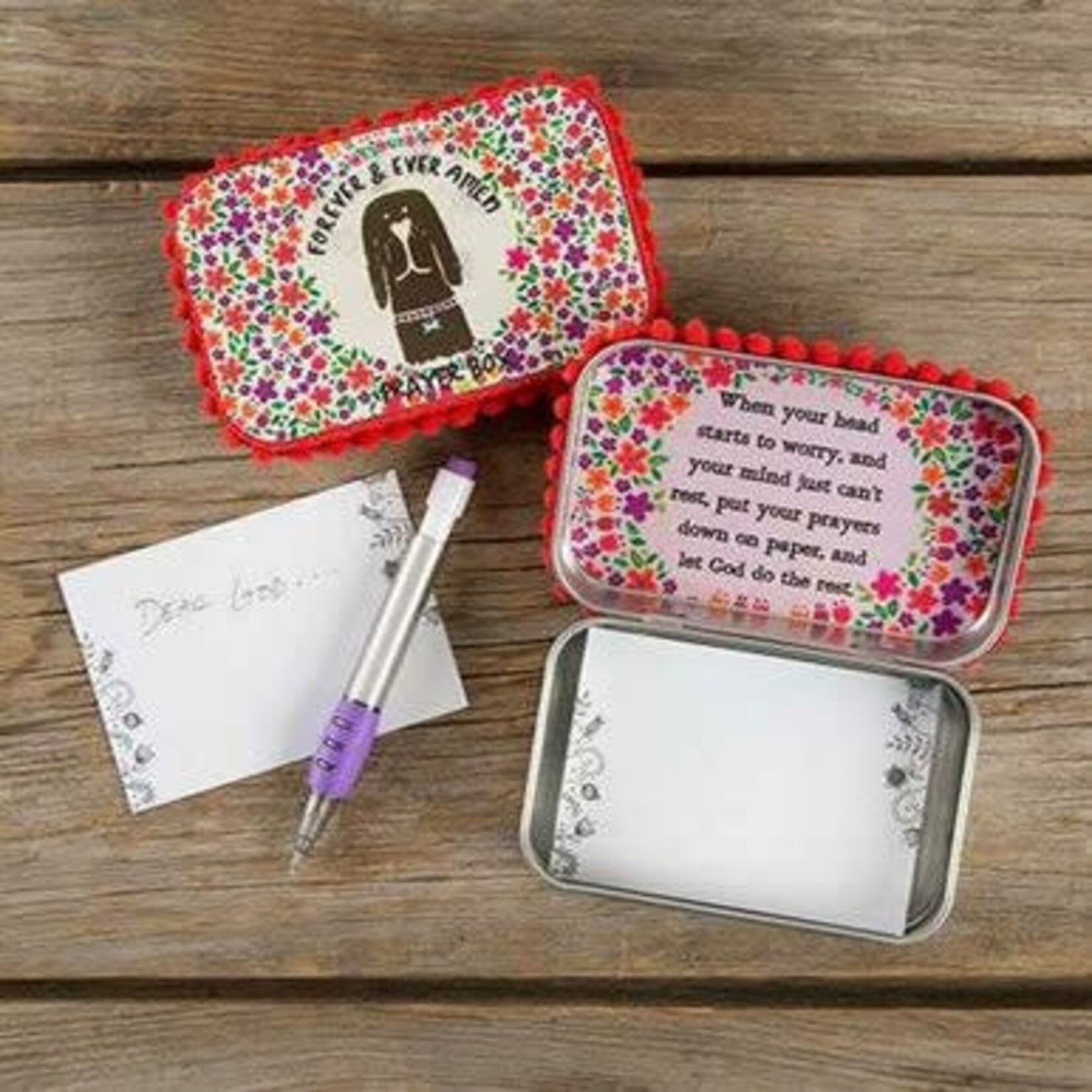 natural life forever and ever dog prayer box