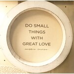 m. lynne designs small things white framed quote