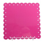 m. lynne designs fuschia enamel board