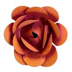 m. lynne designs fuschia rosebud magnet