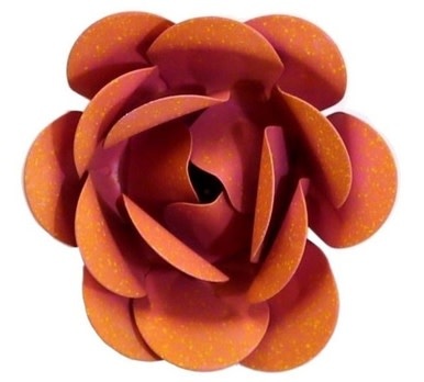 available at m. lynne designs Fuschia Rosebud Magnet