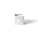 happy everything stone stripe medium mini nesting cube
