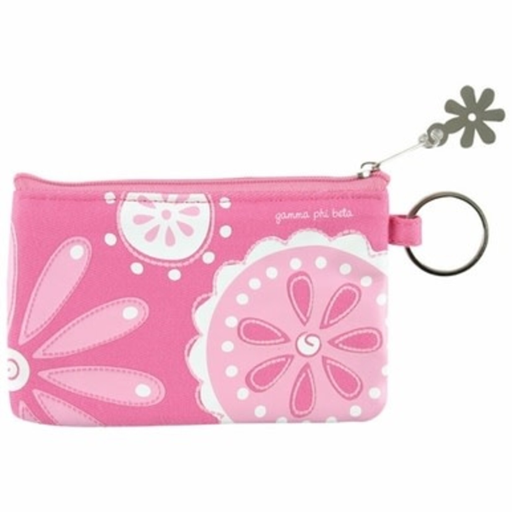m. lynne designs gamma phi beta id coin purse