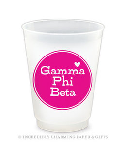 Gamma Phi Beta Love Frost Flex Cup