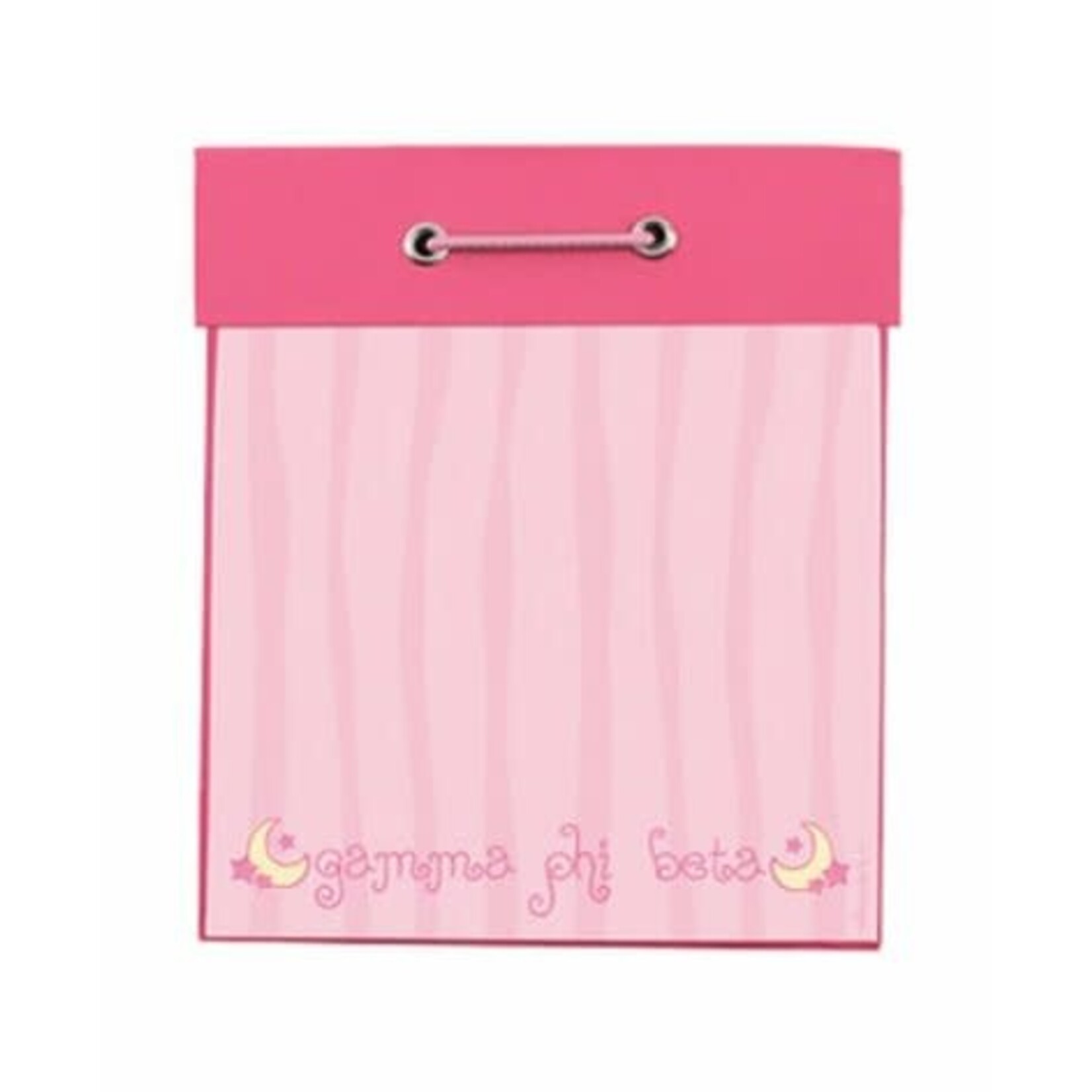 m. lynne designs gamma phi beta square notepad