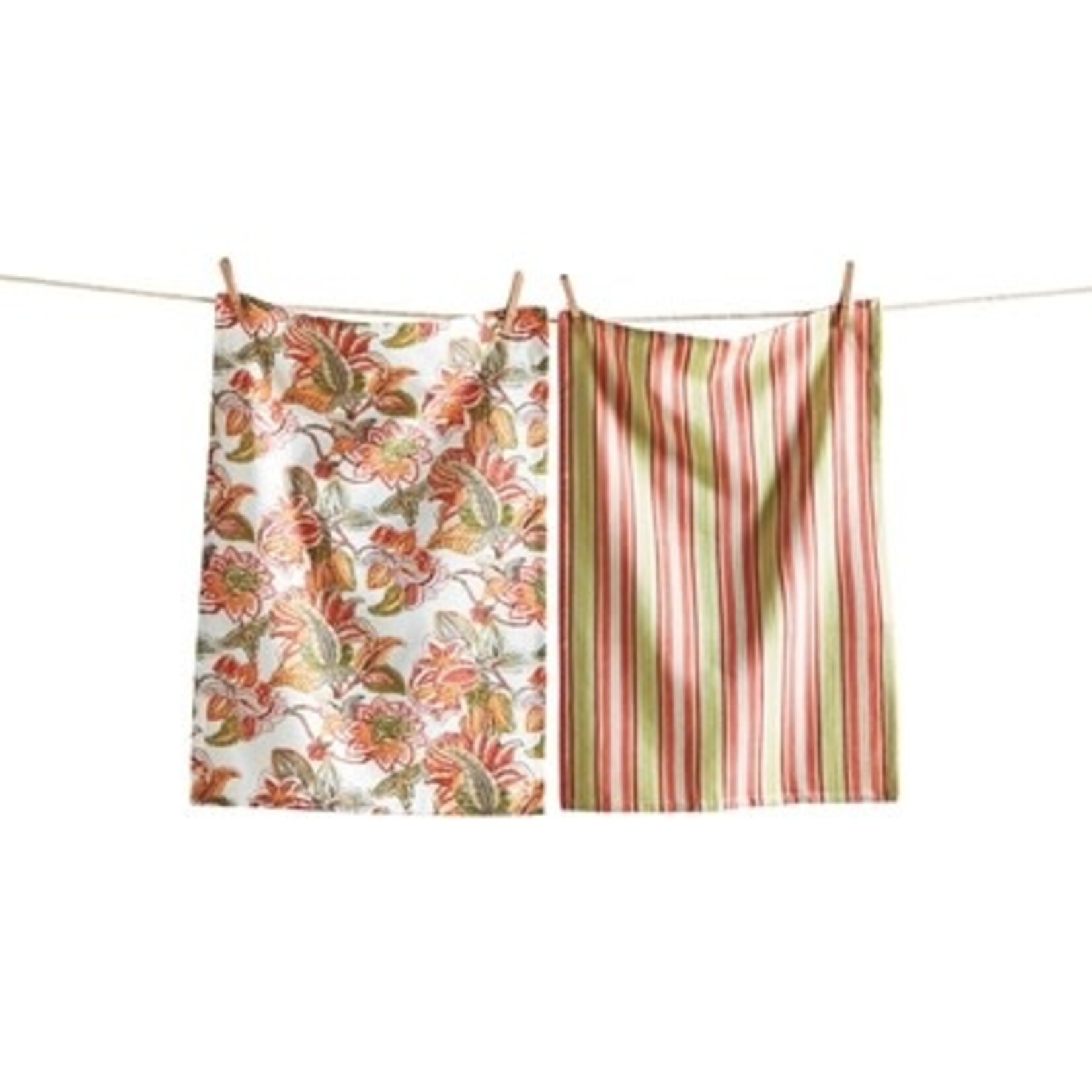 m. lynne designs gathering dishtowel set of two