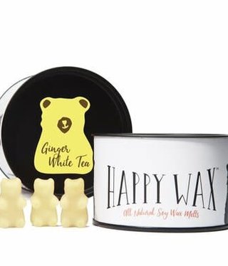 happy wax Ginger White Tea Wax Melt