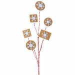 m. lynne designs gingerbread cookie pick