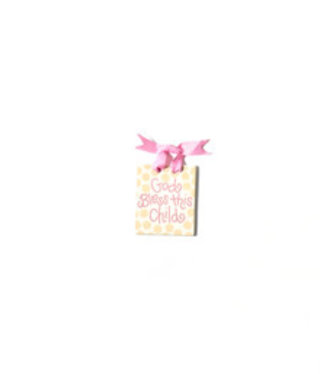 coton colors Girl God Bless This Child Door Plaque