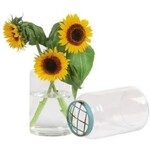 m. lynne designs glass vase with turquoise frog