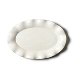 coton colors white oval platter