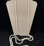 available at m. lynne designs White Pearl Necklace