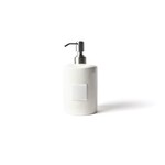 happy everything white small dot mini cylinder soap pump