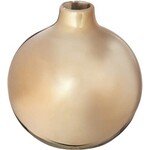 m. lynne designs gold round vase