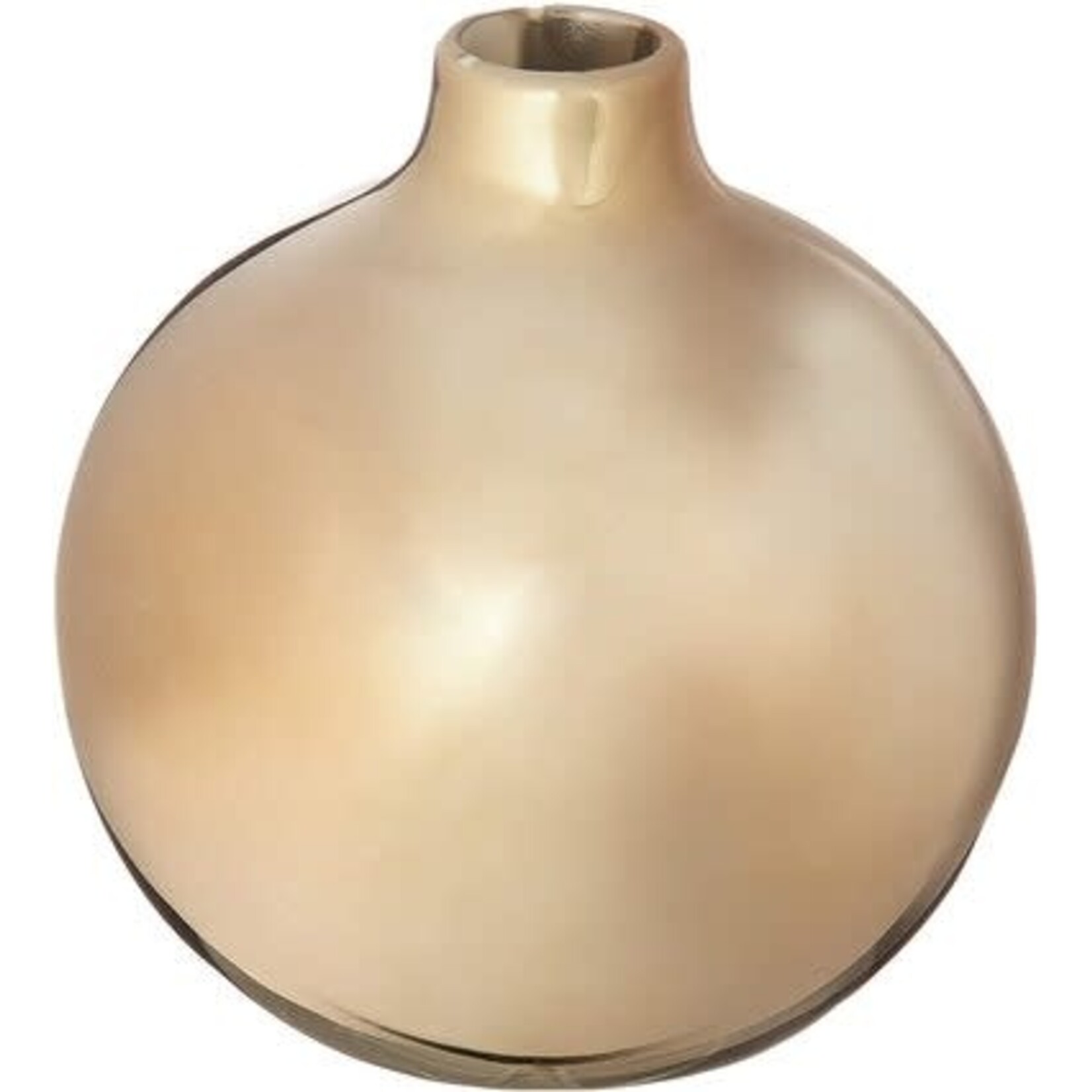 m. lynne designs gold round vase