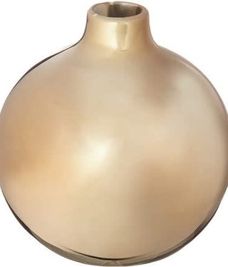 available at m. lynne designs Gold Round Vase