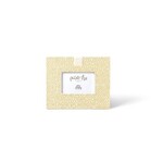 happy everything gold small dot rectangle picture frame