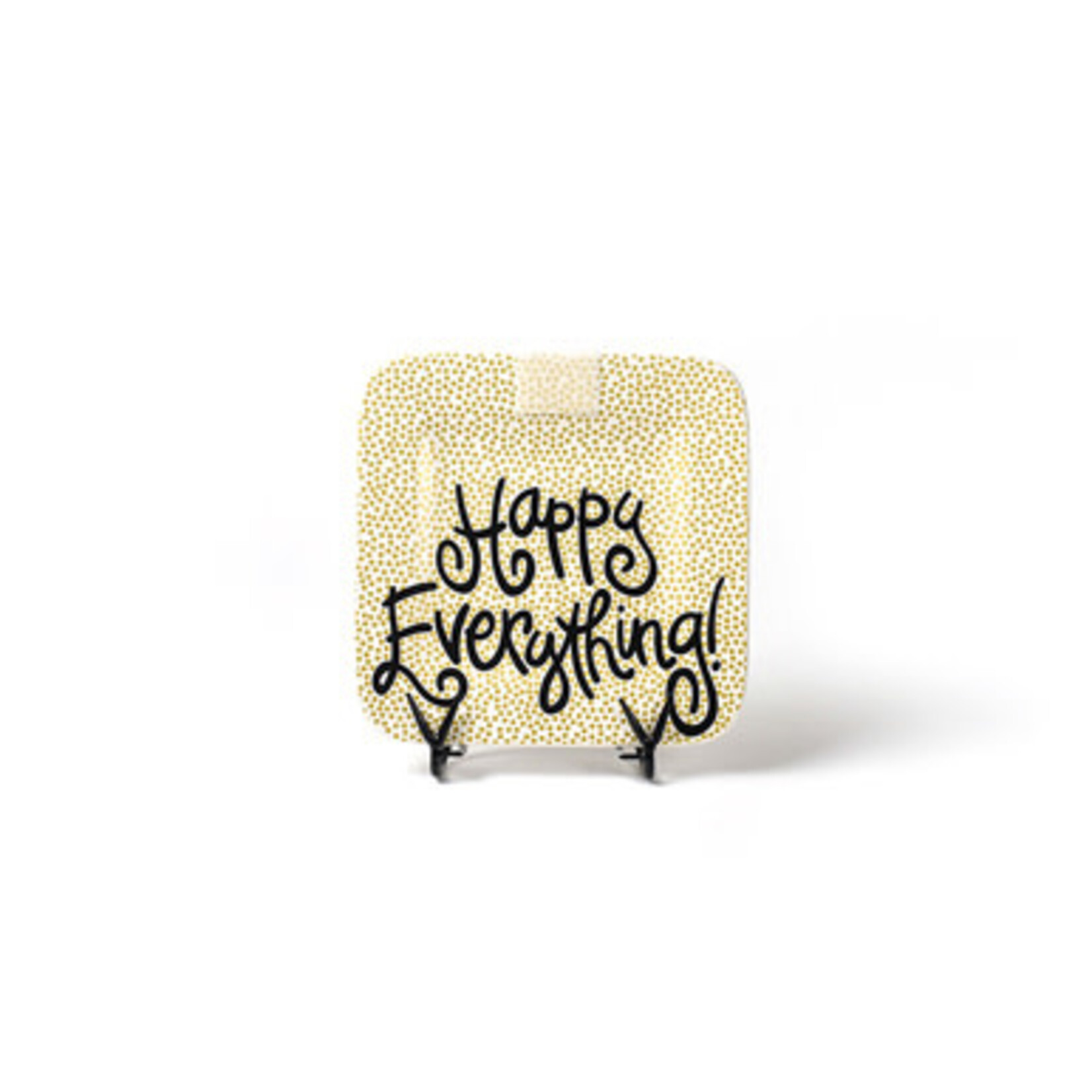 happy everything gold small dot happy everything mini platter