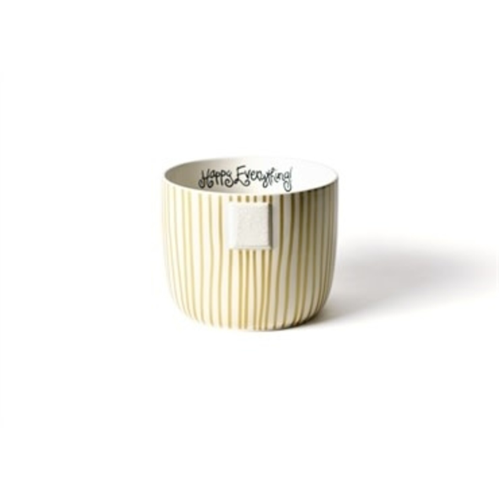 happy everything gold stripe mini happy everything bowl