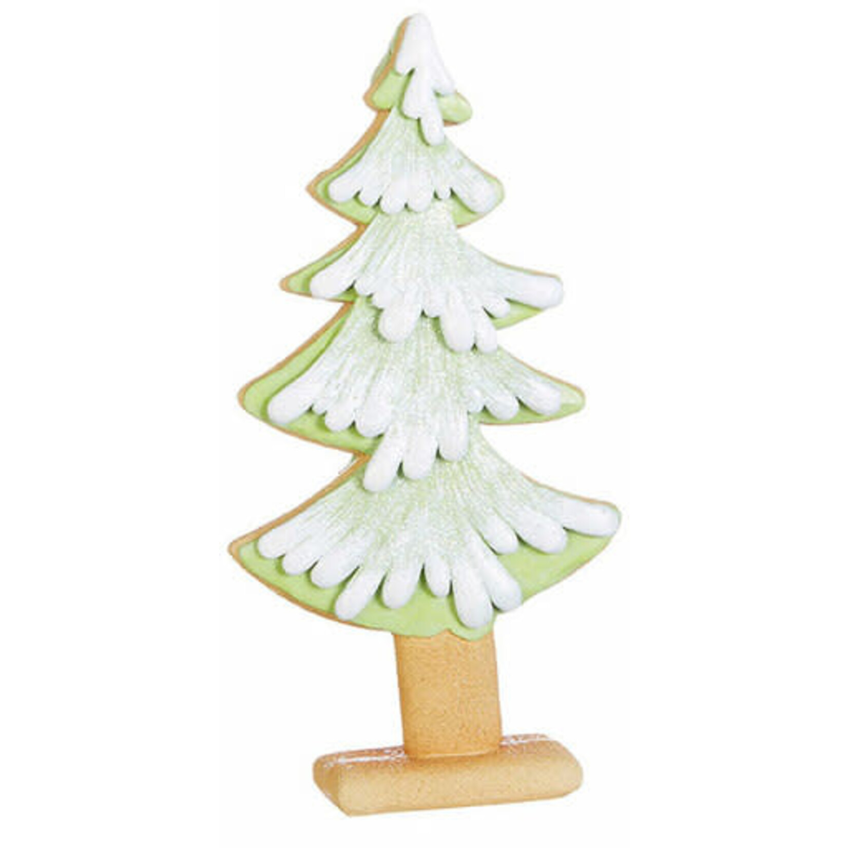 m. lynne designs large green gingerbread tree
