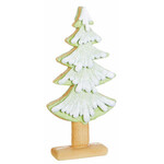 m. lynne designs green gingerbread short tree