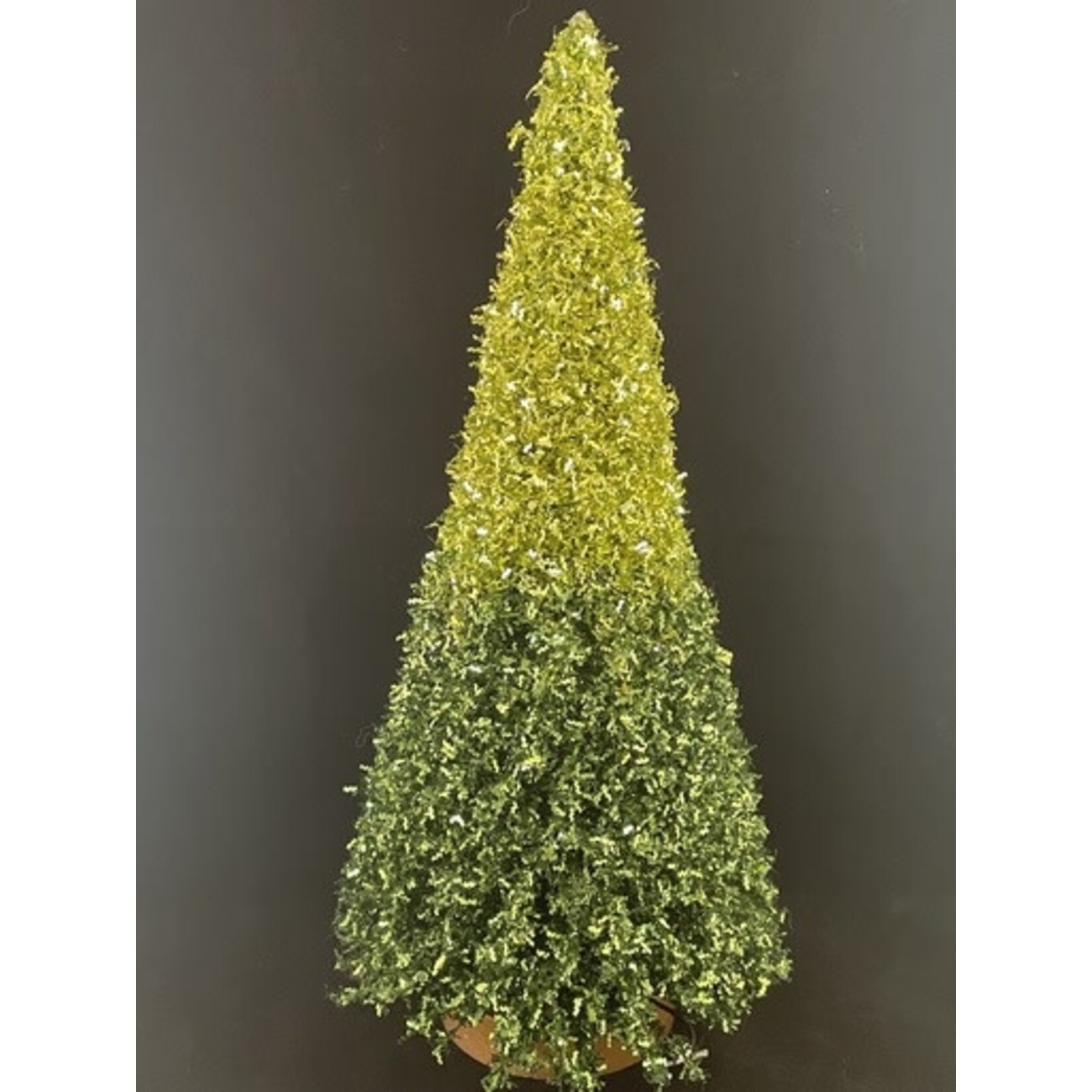 m. lynne designs green ombre glitter tree