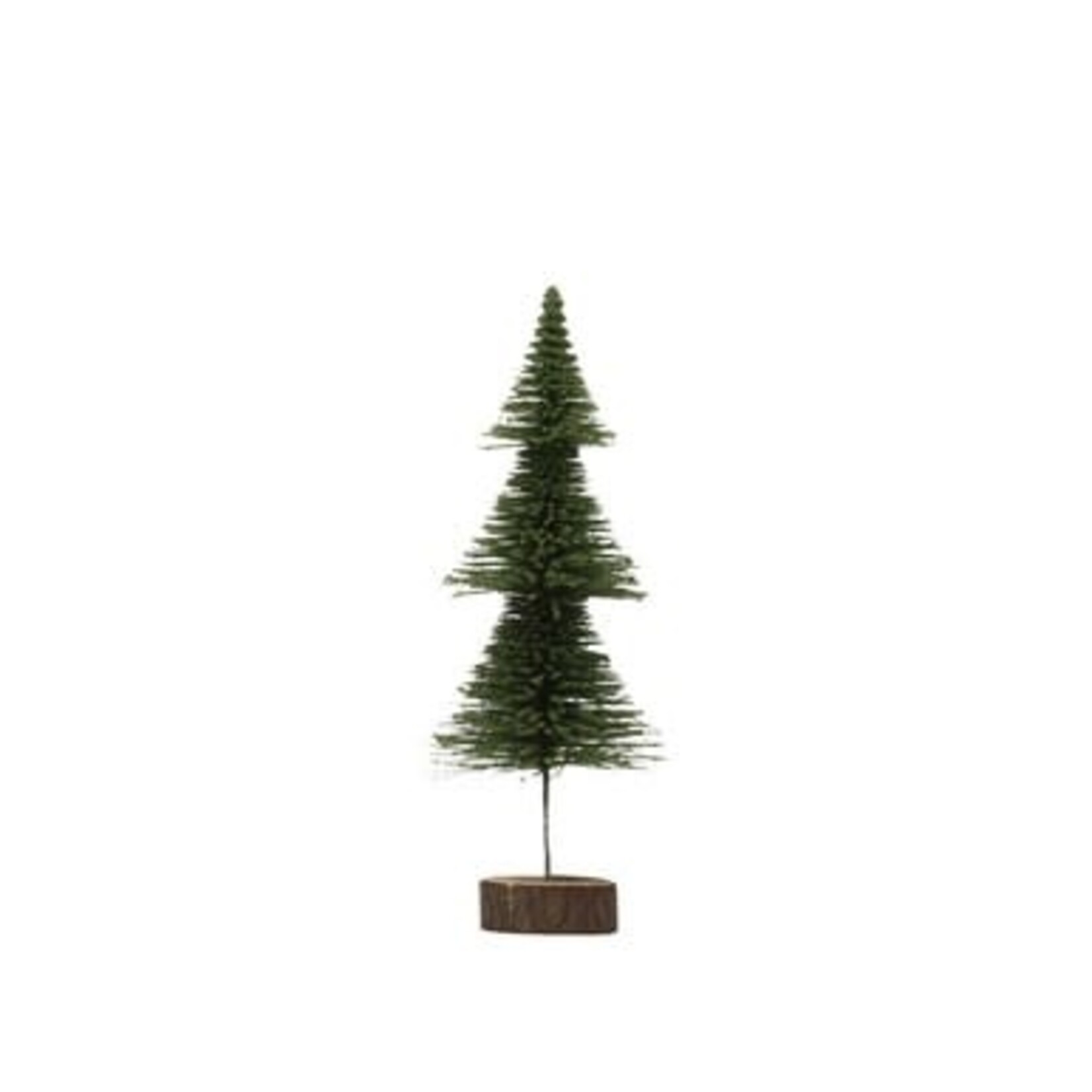m. lynne designs green spiral bottlebrush tree