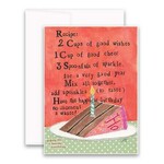 curly girl recipe card