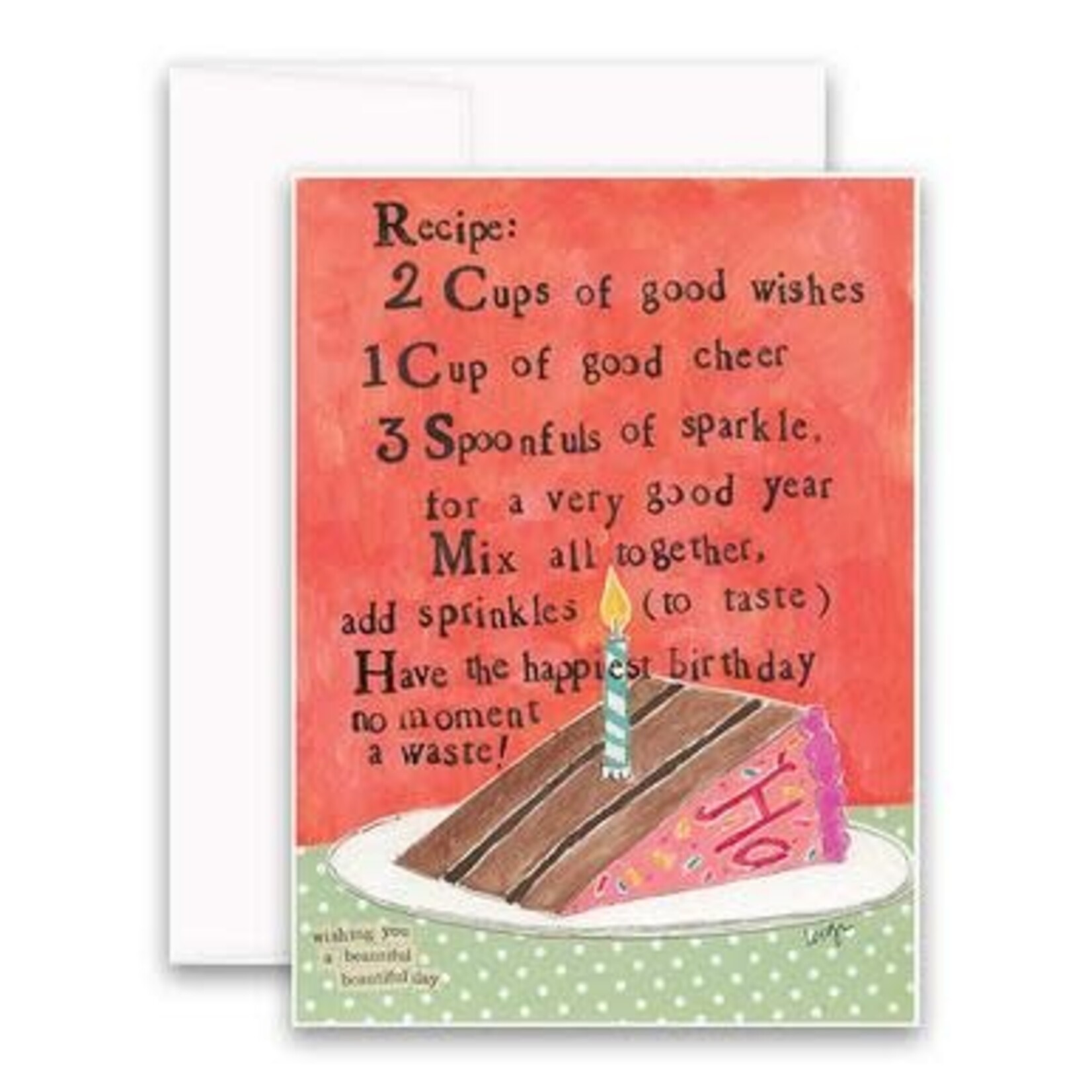 curly girl recipe card