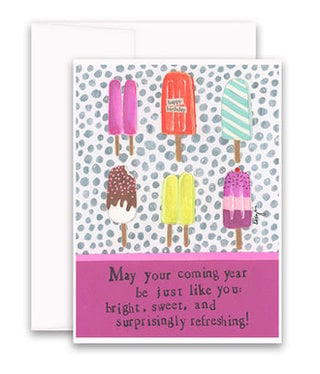 curly girl Surprisingly Refreshing Card