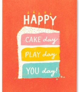 available at m. lynne designs Happy Cake Day, Play Day, You Day Card