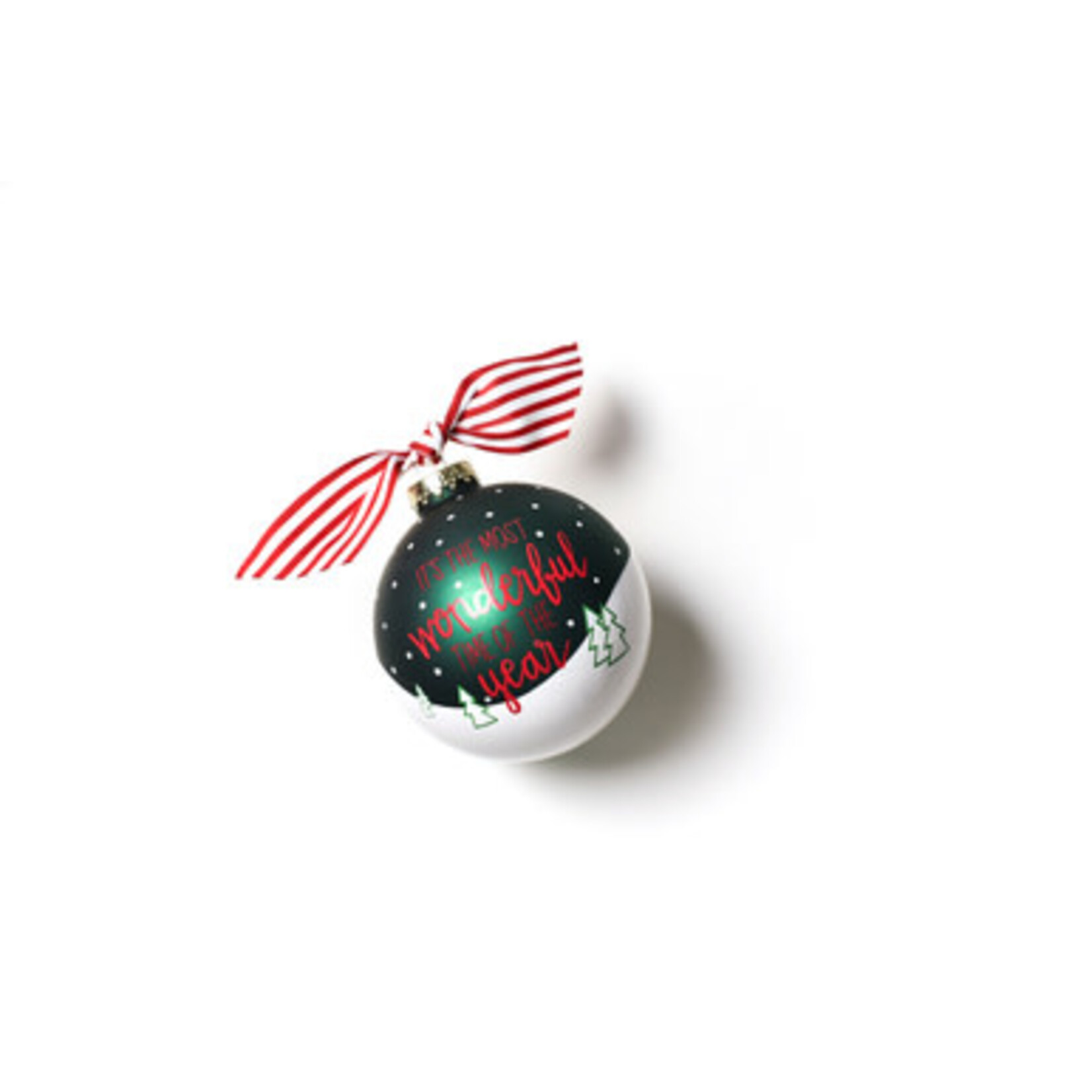 coton colors town square glass ornament
