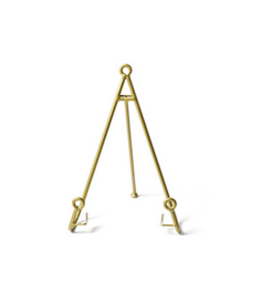 coton colors Large Loop Plate Stand, Gold