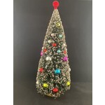 m. lynne designs large pvc & sisal christmas tree