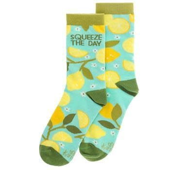 available at m. lynne designs Lemon Tree Socks