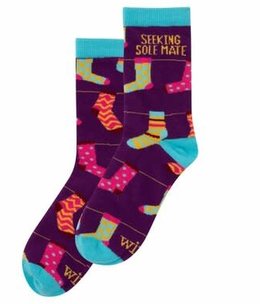 available at m. lynne designs Sole Mate Socks