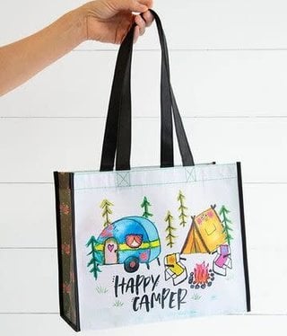 natural life Happy Camper Tent Gift Bag