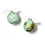 coton colors happy everything happy travels glass ornament