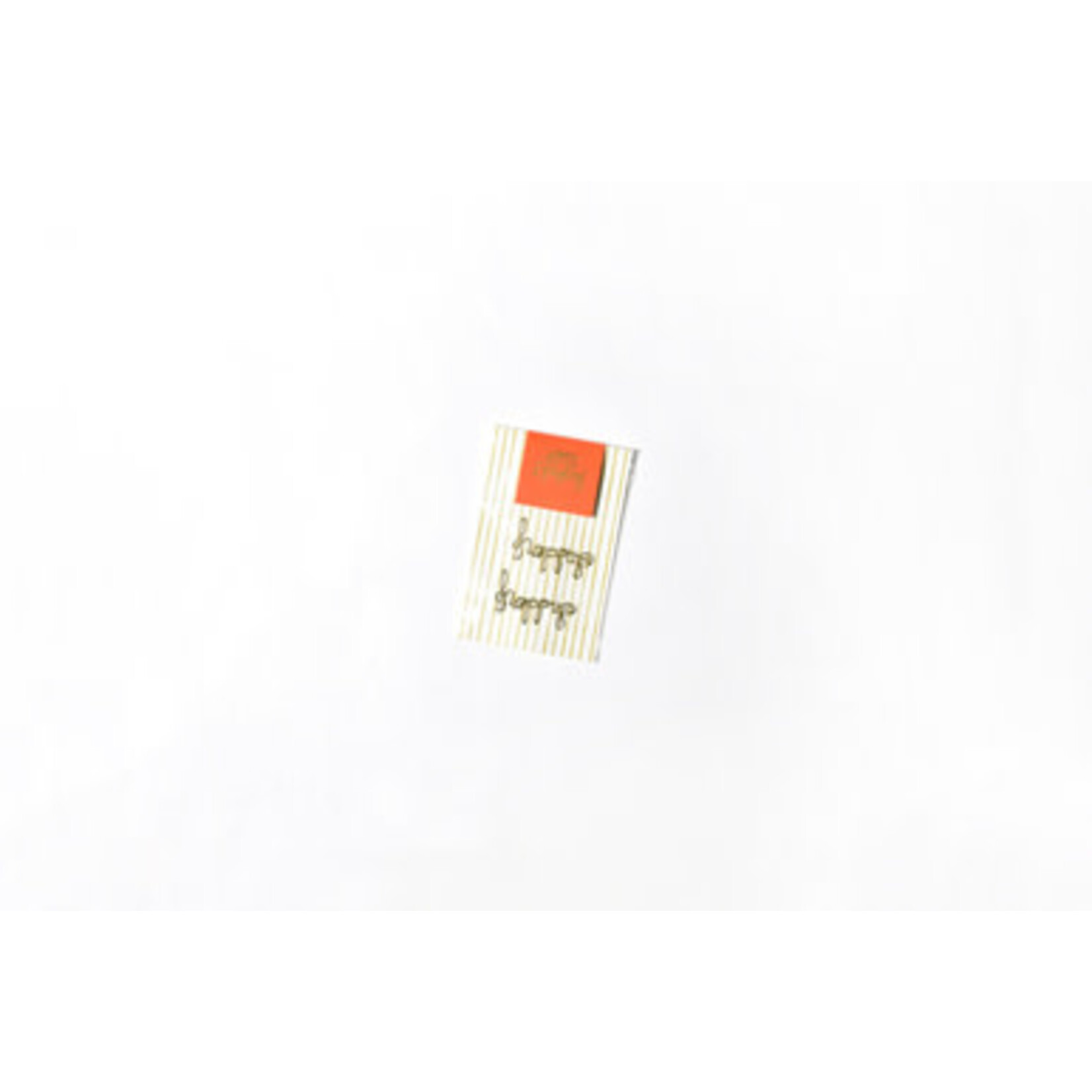 happy everything happy everything set of two gold paper clips