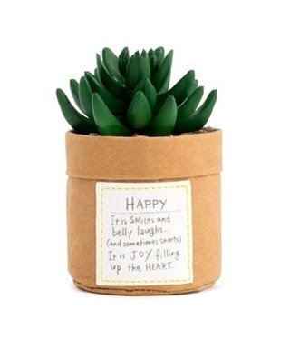 available at m. lynne designs Happy Succulent