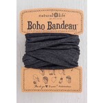 natural life heathered charcoal boho bandeau