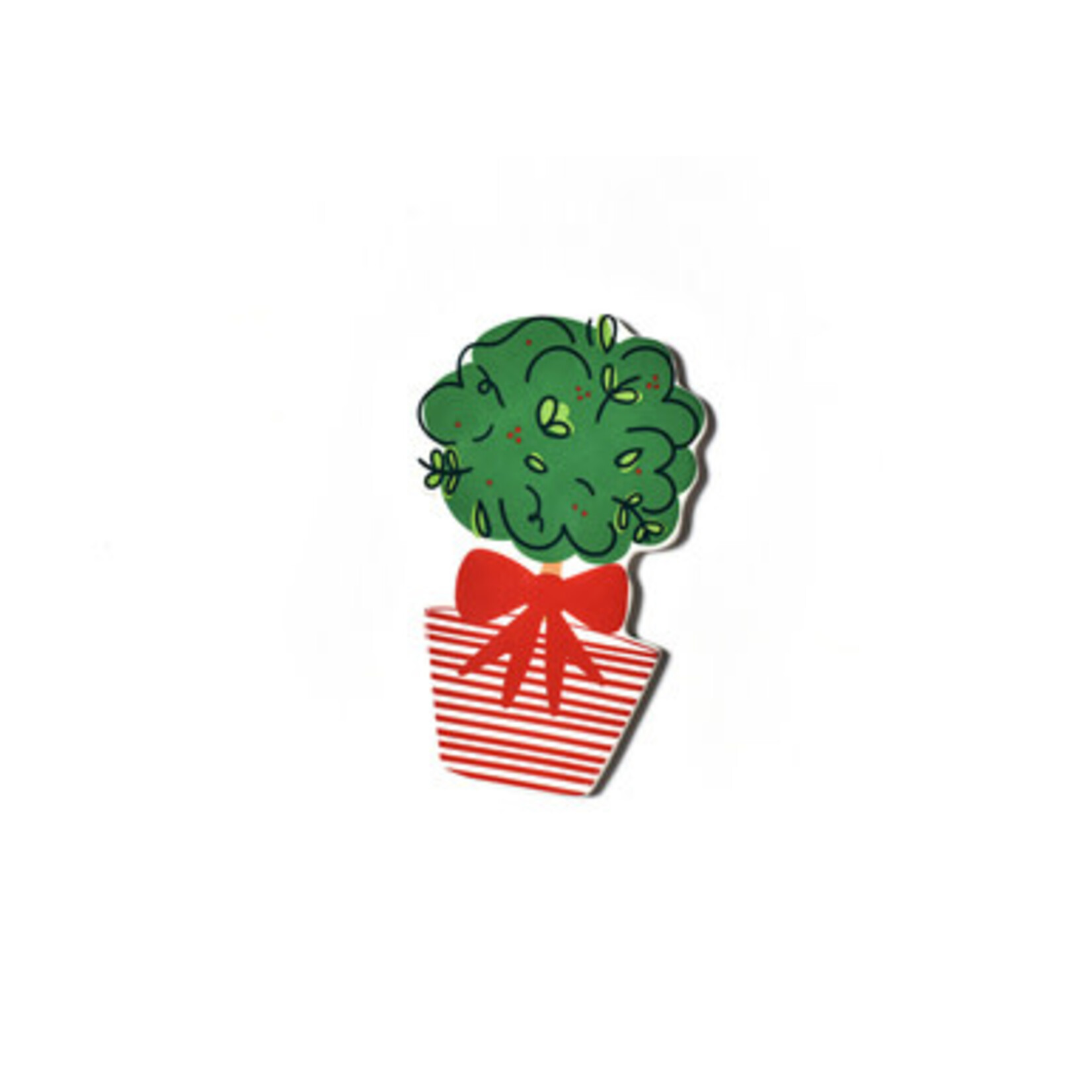 happy everything holiday topiary big attachment