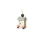 happy everything house welcome shaped ornament